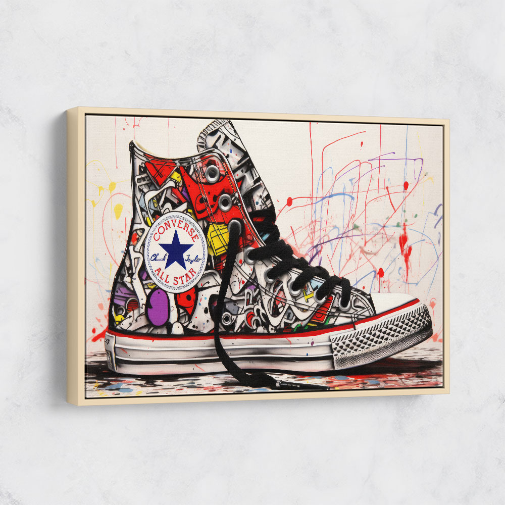 Converse shoe art store